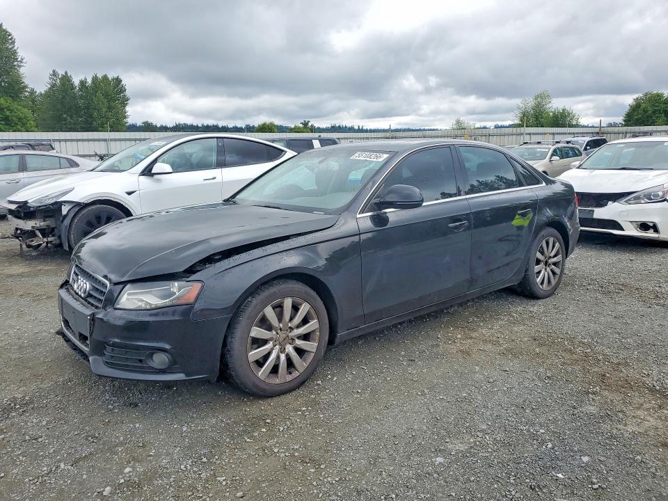 2009 Audi A4 VIN WAUSF78K99N054352 COPART salvage auction — FRONT END, WA - BILL OF SALE, sold $575 on 2026-07-27 (photo 1)