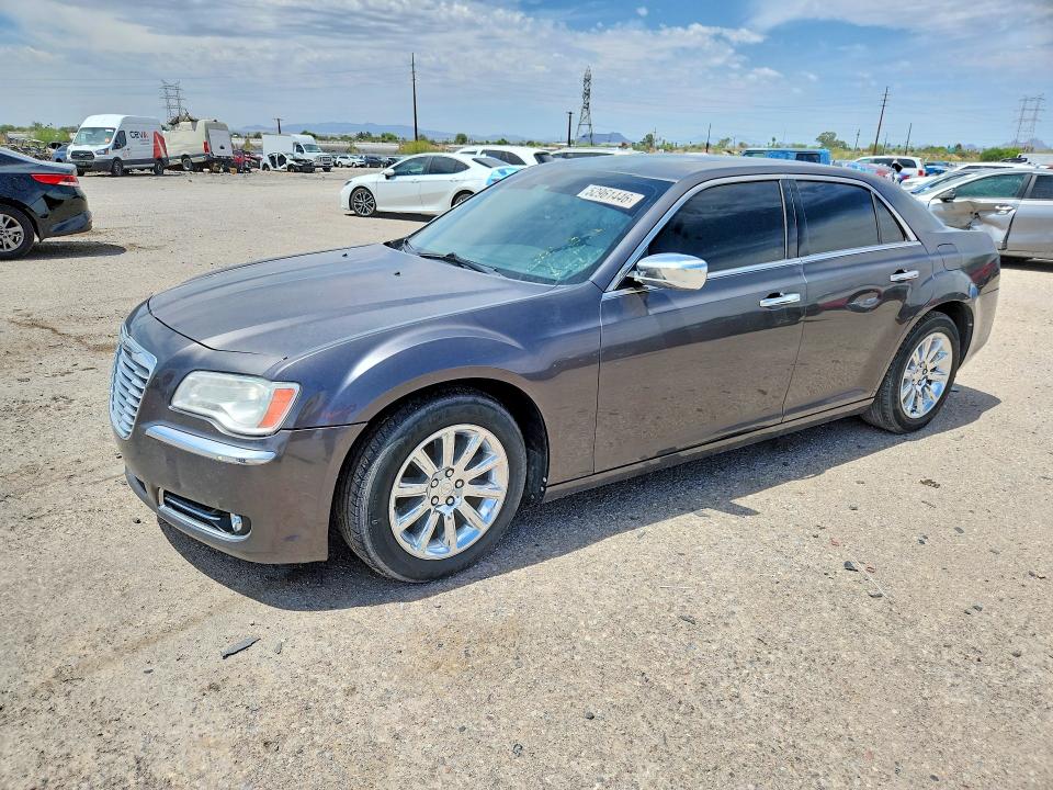 2014 Chrysler 300 VIN 2C3CCAET3EH105040 COPART salvage auction — WATER/FLOOD, Az - Cert Of Title - Salvage, sold $1,200 on 2026-07-10 (photo 1)