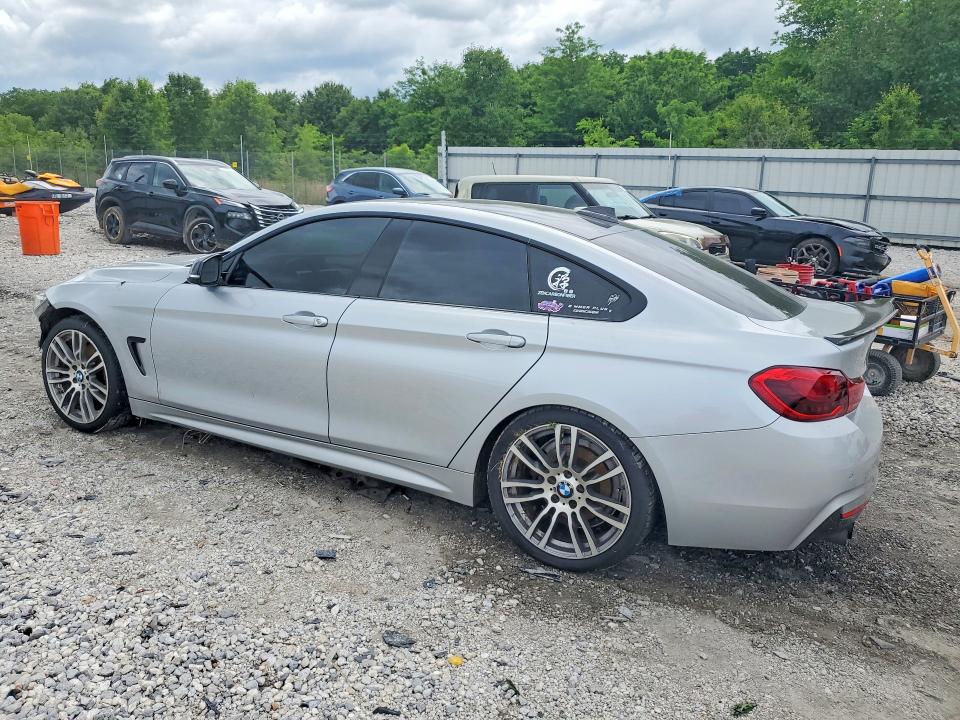 2015 BMW 4 series VIN WBA4A9C54FGL85764 COPART salvage auction — FRONT END, AR - CERT OF TITLE-SALVAGE, sold $550 on 2026-07-27 (photo 2)