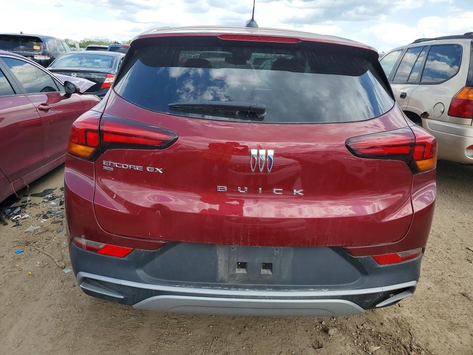 2025 Buick Encore VIN KL4AMCSL0SB116821 COPART salvage auction — FRONT END, Il - Salvage Certificate, sold $6,000 on 2026-07-07 (photo 6)