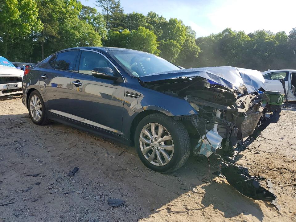 2015 Kia Optima VIN 5XXGN4A70FG488487 COPART salvage auction — FRONT END, Ga - Cert Of Title-Salvage, sold $500 on 2026-07-10 (photo 4)
