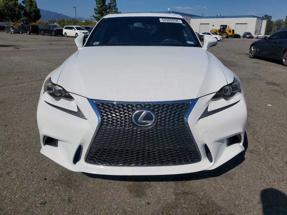 2014 Lexus Is VIN JTHBE1D2XE5010698 COPART salvage auction — SIDE, Ca - Salvage Certificate, sold $1,700 on 2026-07-23 (photo 5)