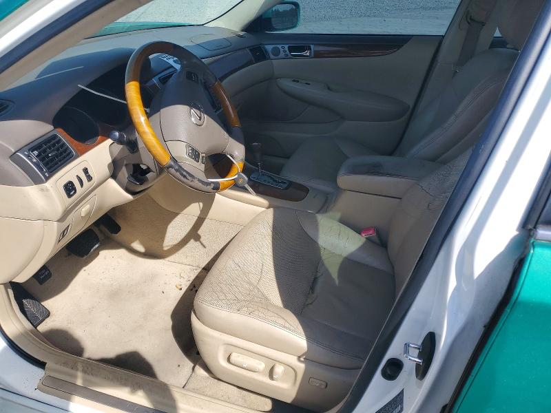 2005 Lexus ES VIN JTHBA30G955086647 COPART salvage auction — FRONT END, TN - SALVAGE CERTIFICATE, sold $700 on 2026-07-02 (photo 7)