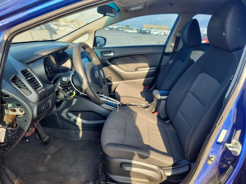 2017 Kia Forte VIN 3KPFL4A75HE072965 COPART salvage auction — HAIL, Tx - Certificate Of Title, sold $875 on 2026-07-02 (photo 7)