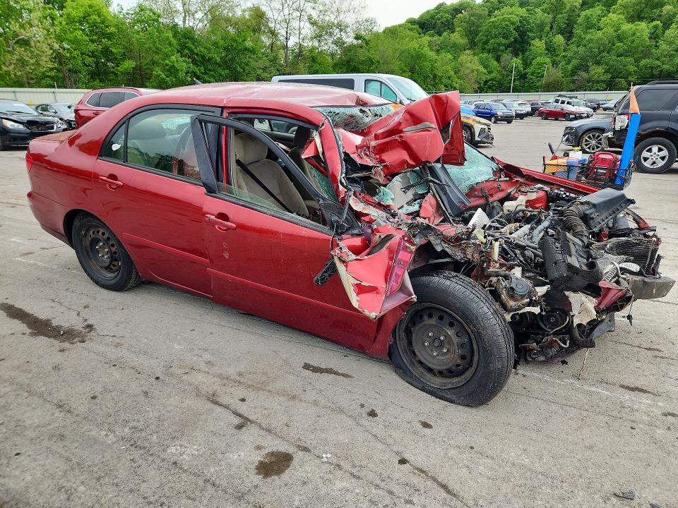2007 Toyota Corolla VIN 2T1BR30E57C819114 COPART salvage auction — ALL OVER, PA - CERTIFICATE OF SALVAGE, sold $275 on 2026-07-02 (photo 4)