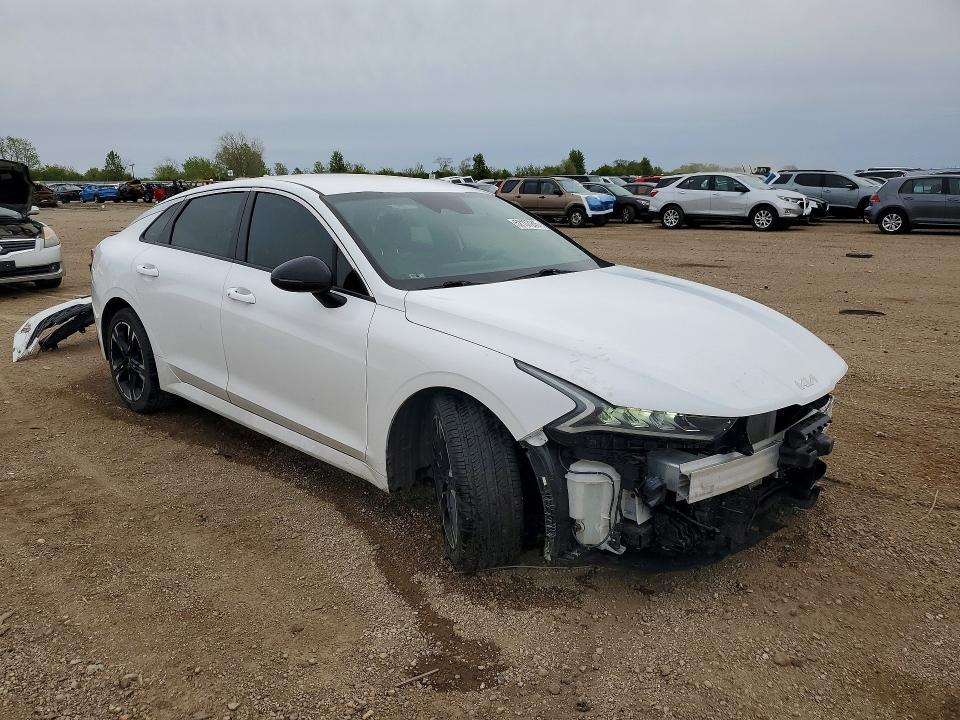 2022 Kia K5 VIN 5XXG64J25NG153869 COPART salvage auction — FRONT END, Il - Salvage Certificate, sold $5,700 on 2026-07-28 (photo 4)