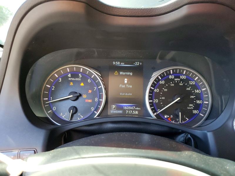 2014 Infiniti Q50 VIN JN1BV7AR5EM688306 COPART salvage auction — FRONT END, Ky - Bill Of Sale/Part Only/No Titl, sold $325 on 2026-07-10 (photo 9)
