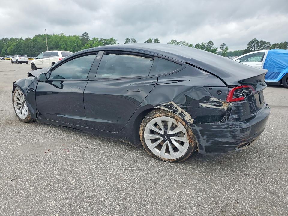 2023 Tesla VIN 5YJ3E1EA4PF552845 COPART salvage auction — FRONT END, Nc - Salvage Certificate Of Title, sold $2,600 on 2026-07-30 (photo 2)
