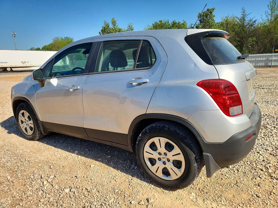 2016 Chevrolet Trax VIN KL7CJKSB2GB533824 COPART salvage auction — HAIL, Mo - Certificate Of Title, sold $2,000 on 2026-07-07 (photo 2)