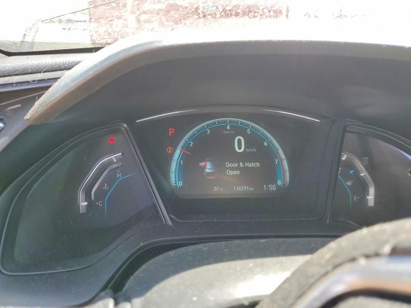 2018 Honda Civic VIN SHHFK7H20JU300108 COPART salvage auction — REAR END, Ab - Bos - Salvage, sold $3,750 on 2026-07-21 (photo 9)
