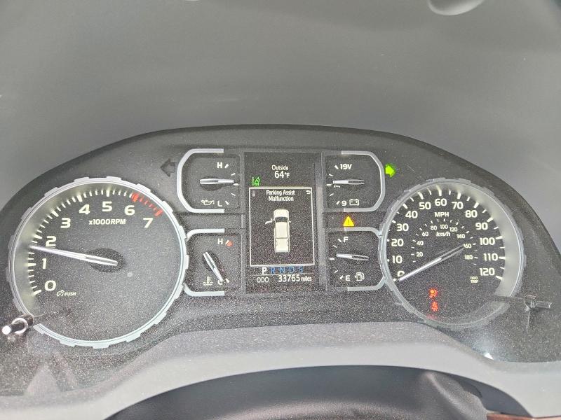 2020 Toyota Tundra VIN 5TFFY5F16LX261838 COPART salvage auction — REAR END, Ca - Salvage Certificate, sold $21,000 on 2026-07-08 (photo 9)