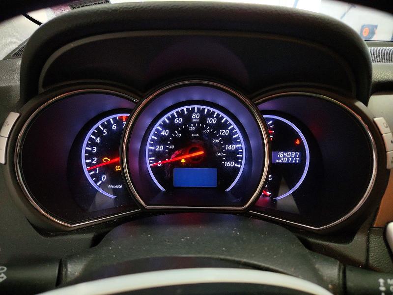 2012 Nissan Murano VIN JN8AZ1MW7CW213841 COPART salvage auction — FRONT END, Va - Certificate Of Title, sold $200 on 2026-07-02 (photo 9)