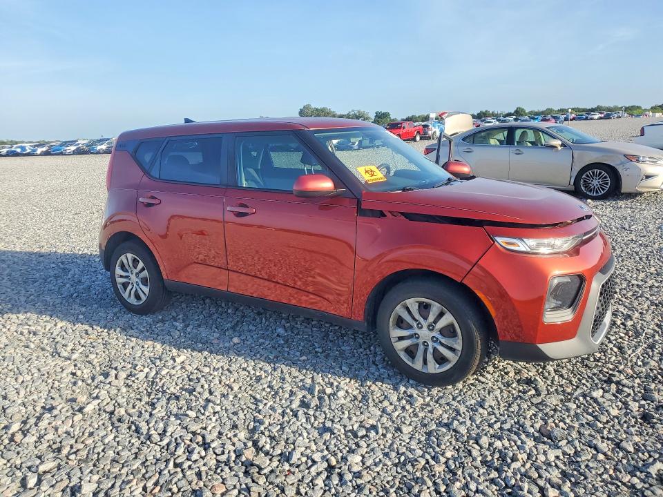 2021 Kia Soul VIN KNDJ23AU7M7754429 COPART salvage auction — SIDE, Fl - Certificate Of Destruction, sold $2,550 on 2026-07-02 (photo 4)