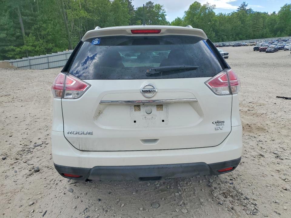2015 Nissan Rogue VIN KNMAT2MT2FP523645 COPART salvage auction — FRONT END, Ma - Cert Of Title-Reconstrctd Coll, sold $625 on 2026-07-22 (photo 6)
