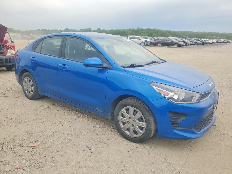 2023 Kia Rio VIN 3KPA24AD0PE626835 COPART salvage auction — FRONT END, MO - SALVAGE CERTIFICATE OF TITLE, sold $3,150 on 2026-07-09 (photo 4)