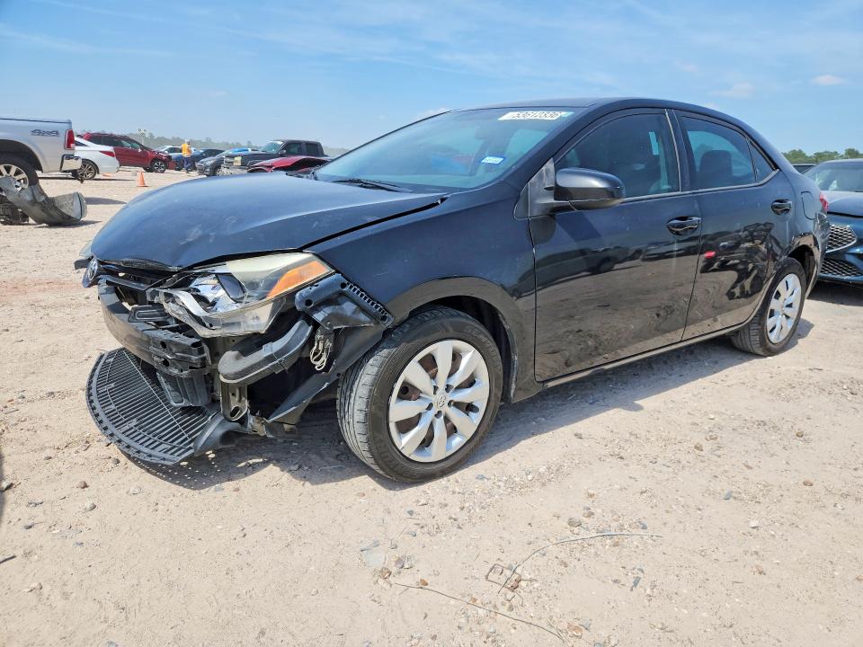 2015 Toyota VIN 5YFBURHE6FP319564 COPART salvage auction — FRONT END, Tx - Salvage Vehicle Title, sold $3,250 on 2026-07-07 (photo 1)