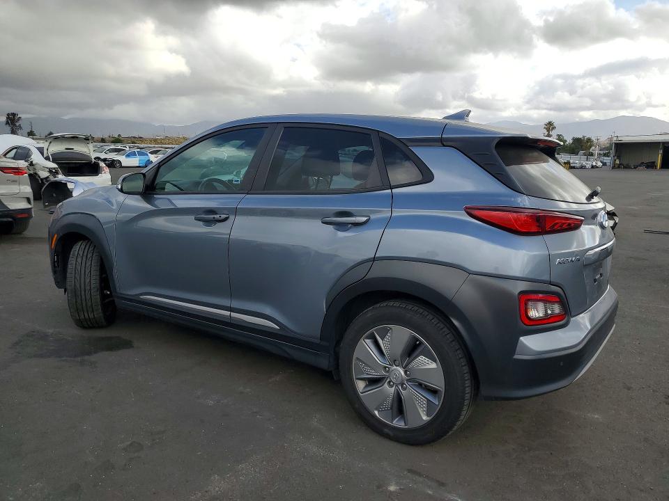 2021 Hyundai Kona VIN KM8K53AG3MU126595 COPART salvage auction — FRONT END, Ca - Salvage Certificate, sold $8,000 on 2026-07-13 (photo 2)