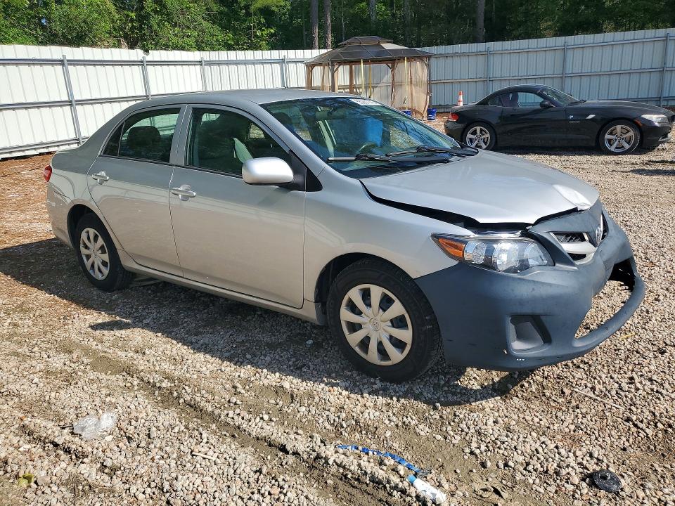 2013 Toyota Corolla VIN 5YFBU4EE6DP172327 COPART salvage auction — FRONT END, NC - SALVAGE CERTIFICATE OF TITLE, sold $1,500 on 2026-07-31 (photo 4)