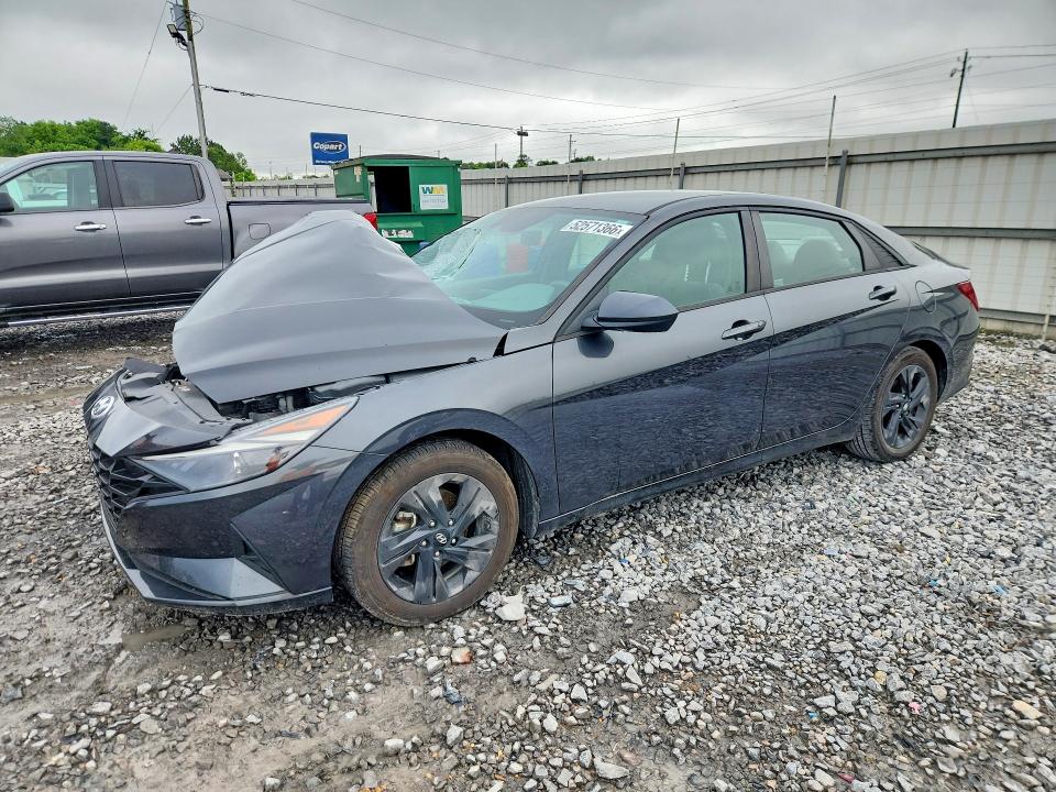 2021 Hyundai Elantra VIN 5NPLM4AG7MH021585 COPART salvage auction — FRONT END, Al - Cert Of Title-Salvage Title, sold $3,100 on 2026-07-21 (photo 1)