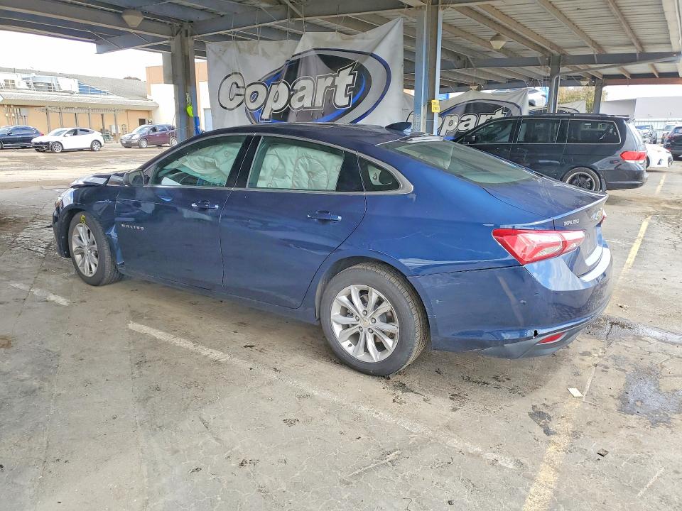 2022 Chevrolet Malibu VIN 1G1ZD5ST7NF147543 COPART salvage auction — FRONT END, Ca - Salvage Certificate, sold $1,500 on 2026-07-09 (photo 2)