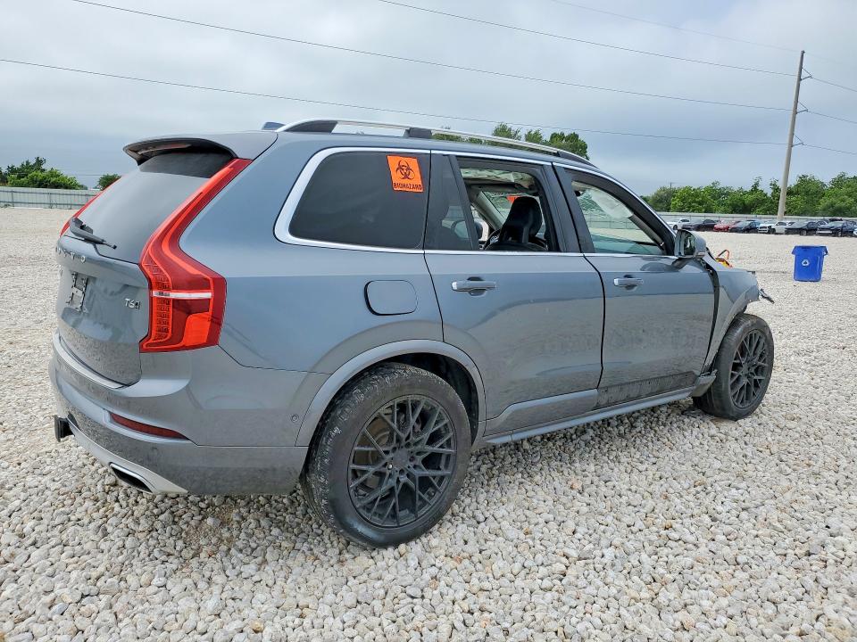 2016 Volvo Xc90 VIN YV4A22PK0G1073520 COPART salvage auction — FRONT END, Tx - Salvage Vehicle Title, sold $175 on 2026-07-16 (photo 3)