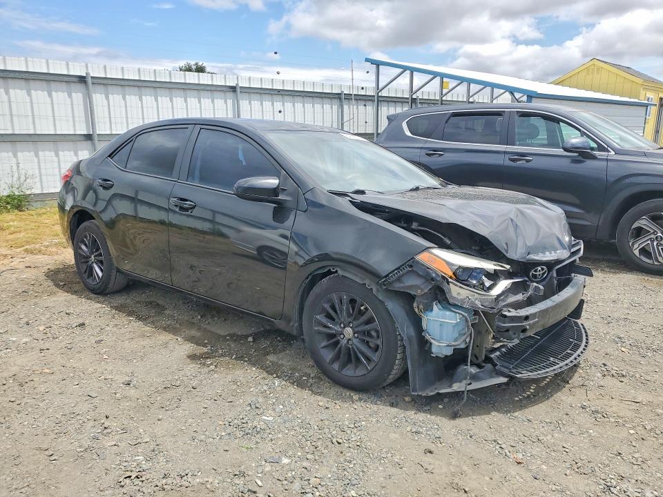 2014 Toyota Corolla VIN 5YFBURHE2EP172884 COPART salvage auction — FRONT END, Id - Salvage Certificate Of Title, sold $1,750 on 2026-07-16 (photo 4)
