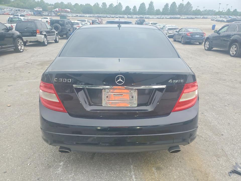2011 Mercedes-benz C class VIN WDDGF8BB0BR157946 COPART salvage auction — FRONT END, MO - CERT OF TITLE-REPOSSESSED (P), sold $2,150 on 2026-07-31 (photo 6)