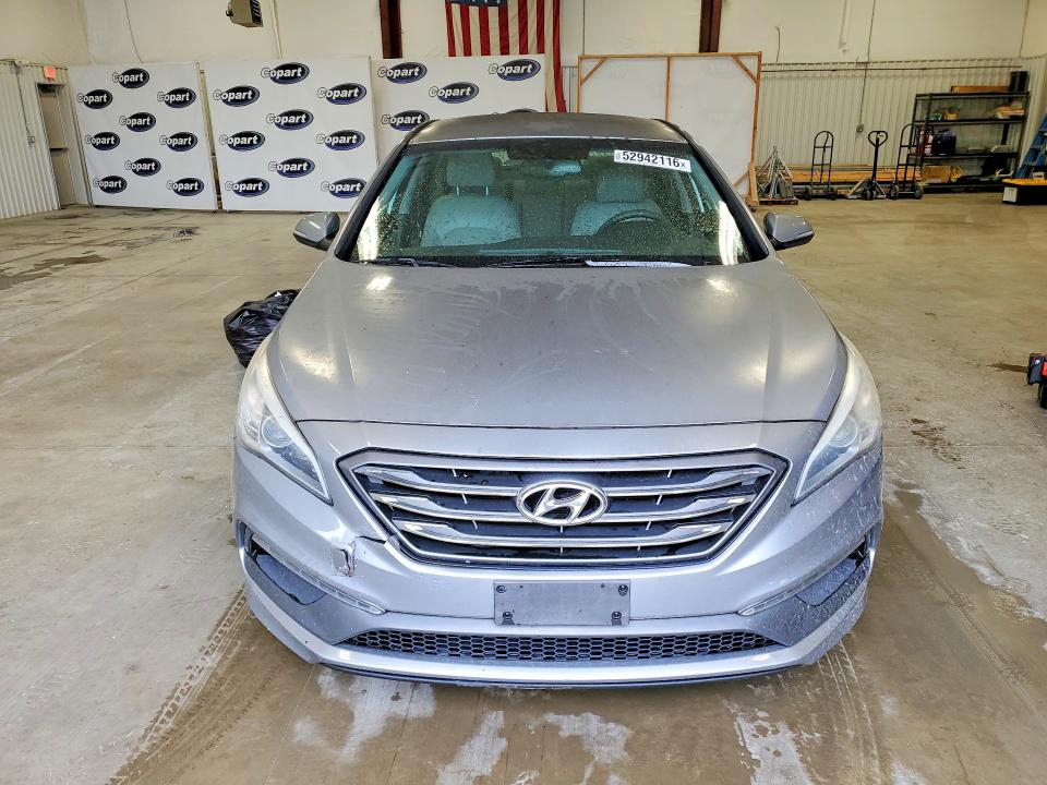 2015 Hyundai VIN 5NPE34AF6FH057855 COPART salvage auction — FRONT END, Nc - Salvage Certificate Of Title, sold $2,150 on 2026-07-02 (photo 5)