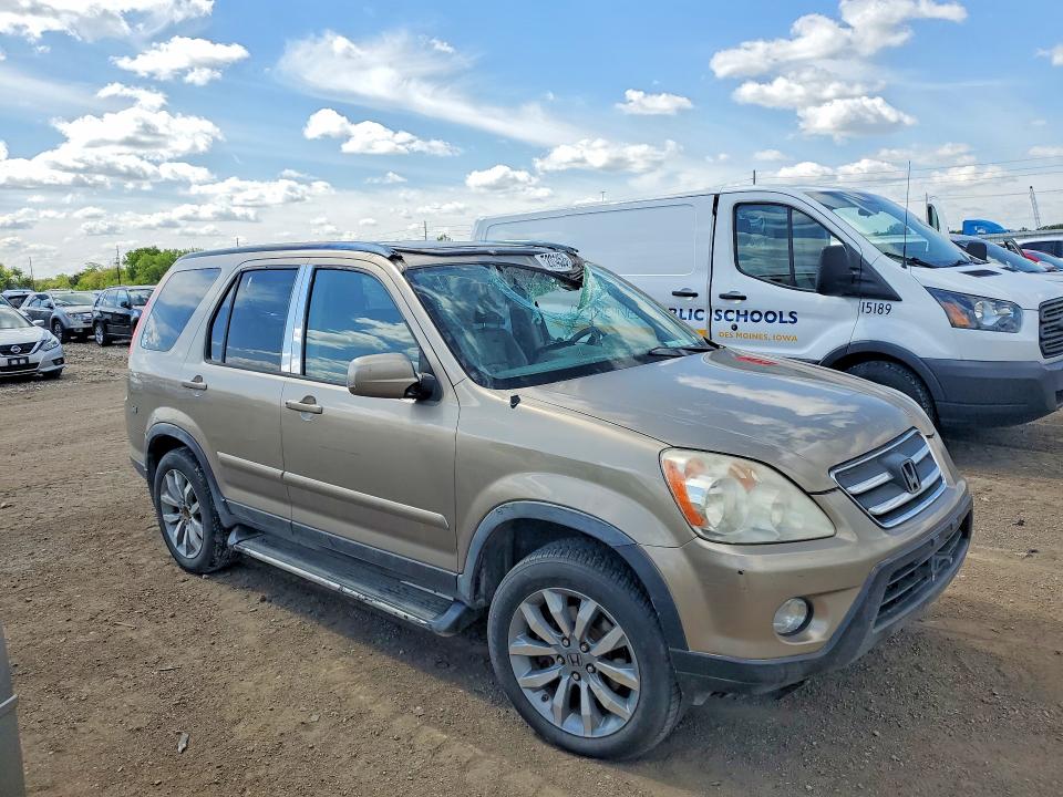 2006 Honda Cr-v VIN JHLRD78966C014860 COPART salvage auction — ROOF, Ia - Cert Of Title-Salvage Title, sold $80 on 2026-07-10 (photo 4)