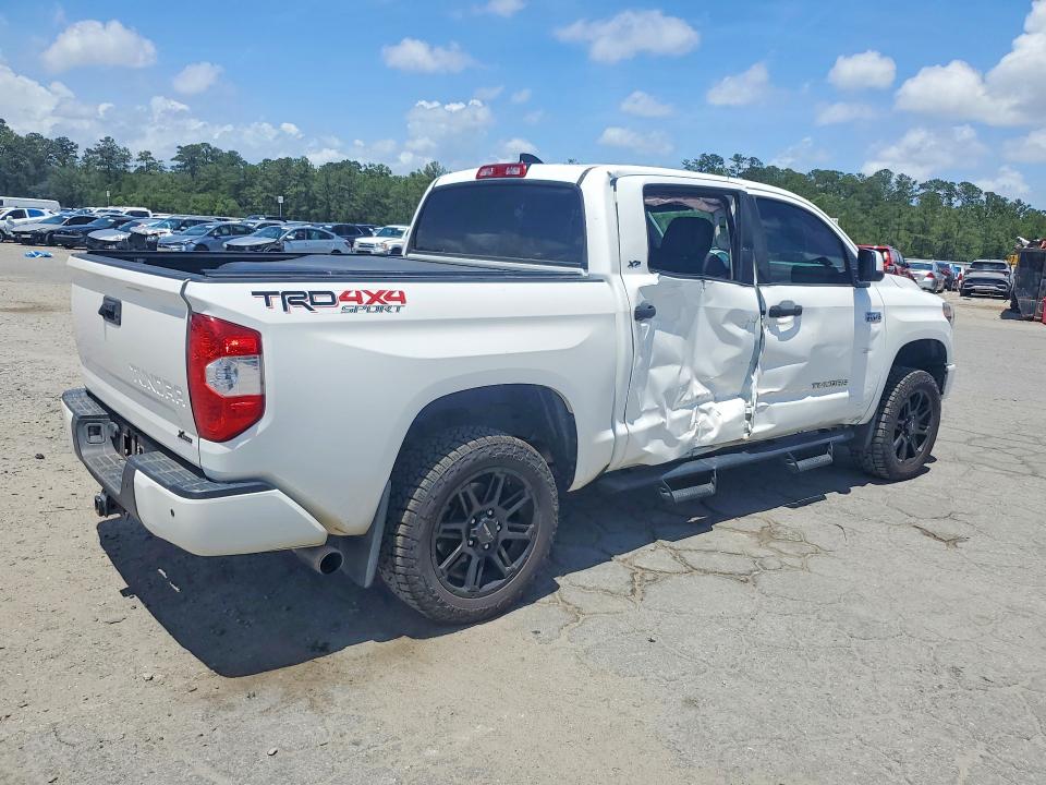 2020 Toyota Tundra VIN 5TFDY5F11LX879642 COPART salvage auction — SIDE, GA - CERT OF TITLE-SALVAGE, sold $18,000 on 2026-07-20 (photo 3)