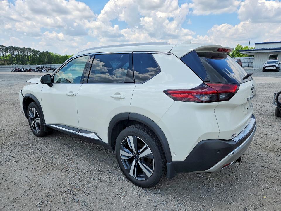 2023 Nissan Rogue VIN JN8BT3DD2PW307485 COPART salvage auction — FRONT END, Nc - Salvage Certificate Of Title, sold $1,150 on 2026-07-27 (photo 2)