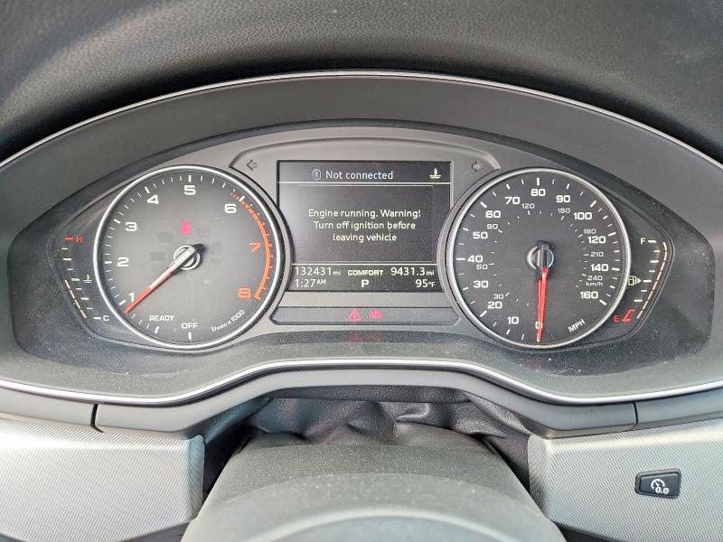 2017 Audi VIN WAUGMAF46HA177142 COPART salvage auction — FRONT END, Tx - Salvage Vehicle Title, sold $300 on 2026-07-29 (photo 9)