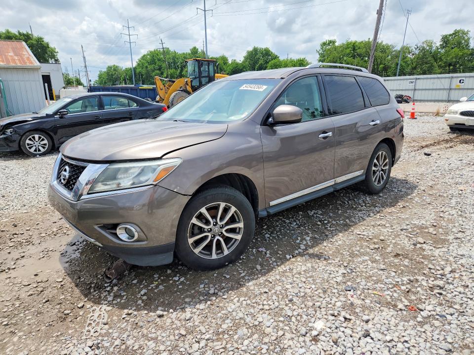 2013 Nissan Pathfinder VIN 5N1AR2MN9DC671288 — COPART salvage auction photo
