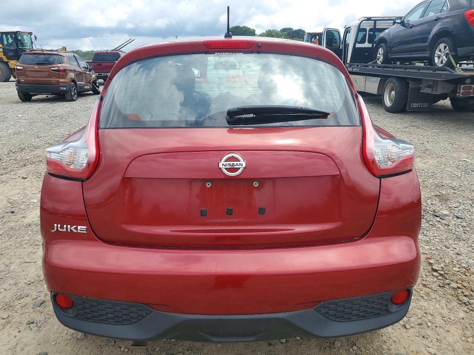 2017 Nissan Juke VIN JN8AF5MR5HT704217 COPART salvage auction — FRONT END, Ar - Certificate Of Title (P), sold $625 on 2026-07-15 (photo 6)