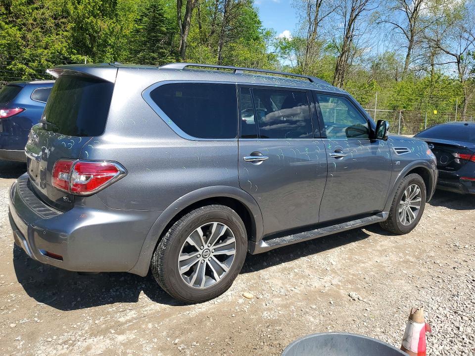 2020 Nissan VIN JN8AY2NC4L9621046 COPART salvage auction — HAIL, Oh - Cert Of Title-Salvage, sold $9,100 on 2026-07-29 (photo 3)