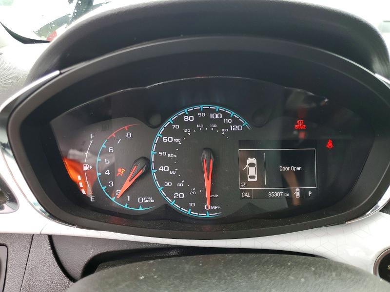 2017 Chevrolet Spark VIN KL8CF6SA0HC840674 COPART salvage auction — FRONT END, Nc - Salvage Certificate Of Title, sold $200 on 2026-07-29 (photo 9)