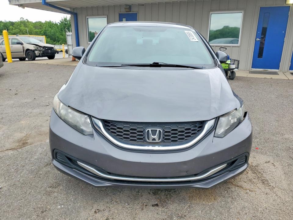 2013 Honda Civic VIN 19XFB2F57DE048322 COPART salvage auction — FRONT END, TN - SALVAGE CERTIFICATE, sold $2,500 on 2026-07-09 (photo 5)