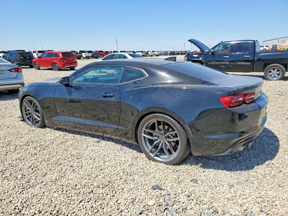 2021 Chevrolet Camaro VIN 1G1FF1R79M0124216 COPART salvage auction — FRONT END, Tx - Salvage Vehicle Title, sold $9,000 on 2026-07-28 (photo 2)