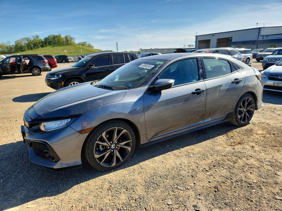 2018 Honda VIN SHHFK7H98JU236462 COPART salvage auction — HAIL, Id - Salvage Certificate Of Title, sold $10,600 on 2026-07-21 (photo 1)