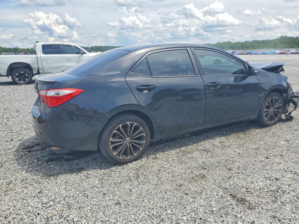 2015 Toyota Corolla VIN 5YFBURHEXFP281871 COPART salvage auction — FRONT END, SC - CERT OF TITLE-SALVAGE, sold $1,150 on 2026-07-06 (photo 3)