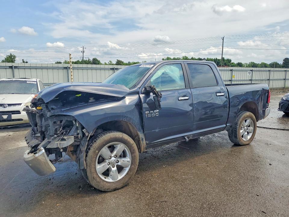 2018 Ram 1500 VIN 1C6RR7LG2JS170789 COPART salvage auction — FRONT END, Al - Cert Of Title-Salvage Title, sold $1,100 on 2026-07-09 (photo 1)
