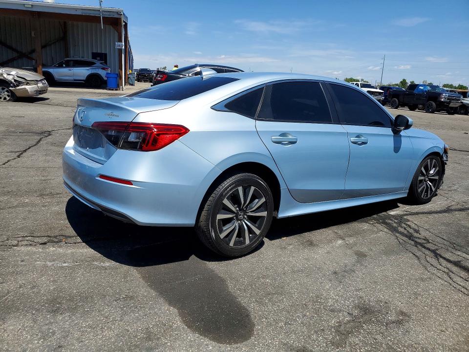 2023 Honda Civic VIN 2HGFE1F74PH310231 COPART salvage auction — UNDERCARRIAGE, Co - Public - Salvage Title, sold $7,200 on 2026-07-02 (photo 3)