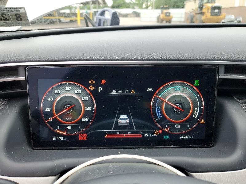 2024 Hyundai Tucson VIN KM8JECD13RU146906 COPART salvage auction — FRONT END, NY - MV-907A SALVAGE CERTIFICATE, sold $10,900 on 2026-07-02 (photo 9)