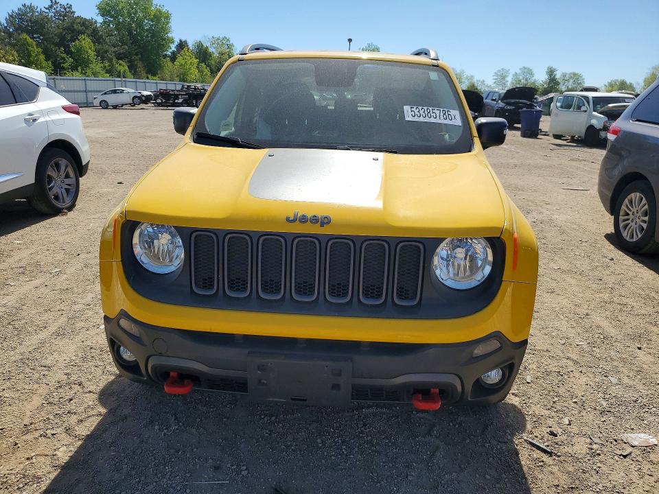 2015 Jeep VIN ZACCJBCT0FPB75174 COPART salvage auction — SIDE, Il - Salvage Certificate, sold $1,950 on 2026-08-06 (photo 5)