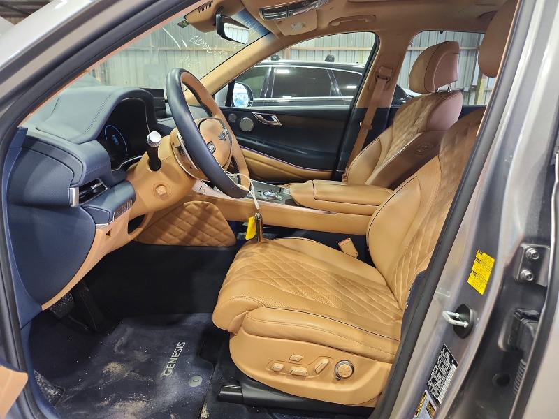 2023 Genesis Gv80 VIN KMUHCESC2PU112216 COPART salvage auction — FRONT END, La - Cert Of Title-Salvage, sold $17,000 on 2026-07-10 (photo 7)