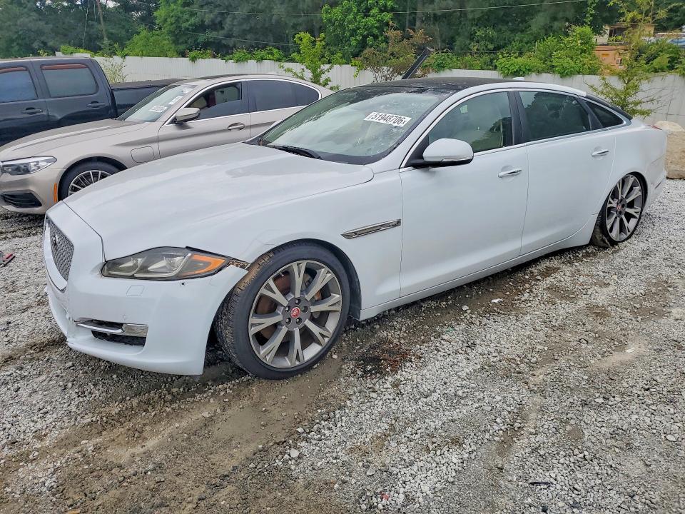2017 Jaguar Xj series VIN SAJWA2G74H8W10715 COPART salvage auction — FRONT END, Ga - Cert Of Title-Salvage, sold $3,550 on 2026-07-29 (photo 1)
