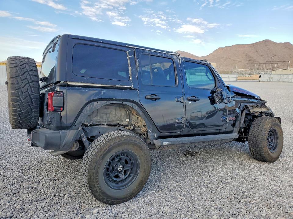 2021 Jeep VIN 1C4HJXFN9MW763827 COPART salvage auction — ROLLOVER, Salvage Title, sold $9,300 on 2026-07-22 (photo 3)