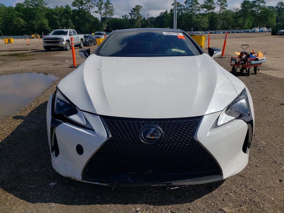 2022 Lexus Lc VIN JTHLP5AY0NA105731 COPART salvage auction — WATER/FLOOD, La - Cert Of Title-Salvage Flood (P), sold $21,200 on 2026-07-31 (photo 5)