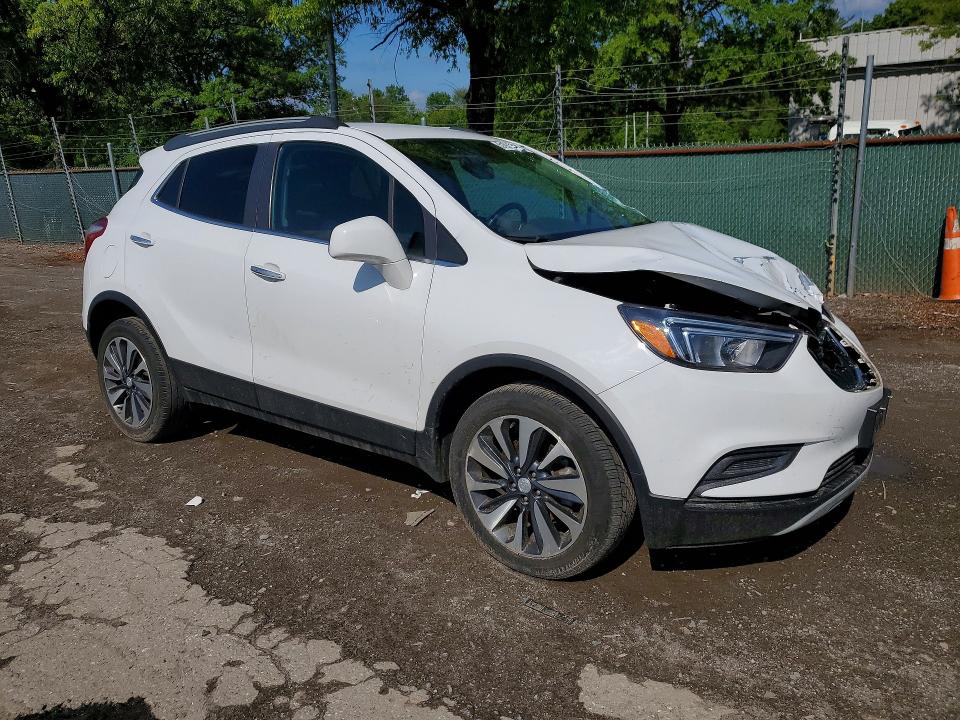 2021 Buick Encore VIN KL4CJESM4MB372114 COPART salvage auction — FRONT END, Md - Cert Of Salvage > 75% Damage, sold $1,550 on 2026-07-07 (photo 4)