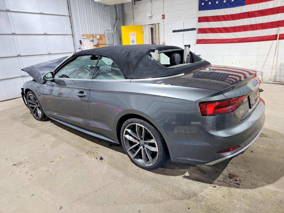 2018 Audi Rs5 VIN WAU24GF5XJN005281 COPART salvage auction — FRONT END, Nh - Cert Of Title-Salvage, sold $3,200 on 2026-07-07 (photo 2)